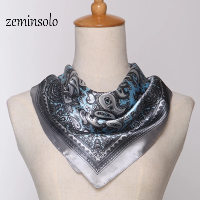 Шарф 60*60 см самая низкая цена женский шарф клетчатый квадратный шелковый Женский