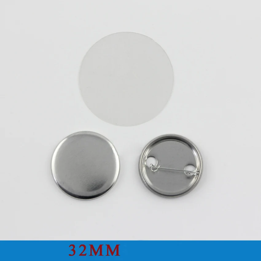 100 компл./упак. маленького размера круглой формы с диаметром 32 мм знак материалы
