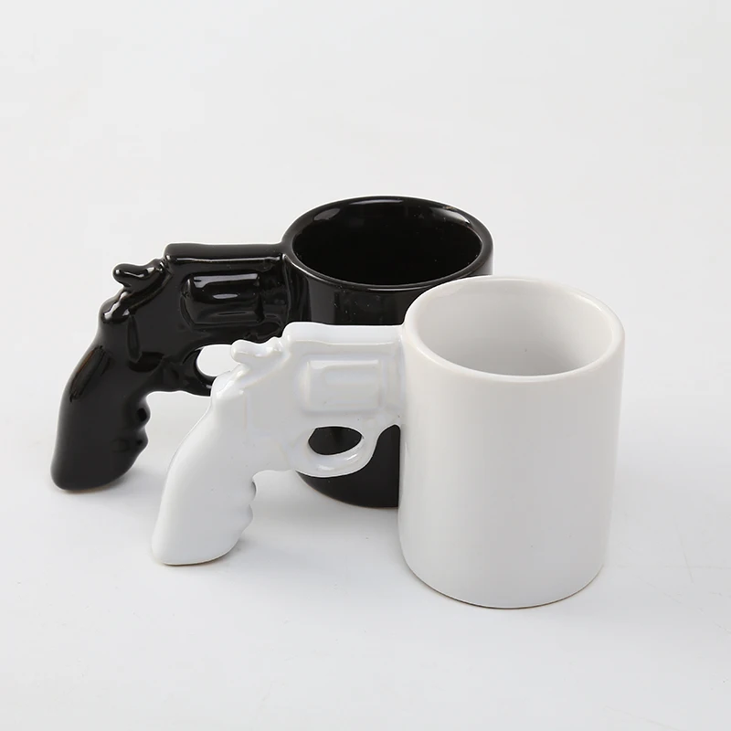 2019 черный 100 мл револьвер кофе домашний декор кружка для Mugcup Прямая