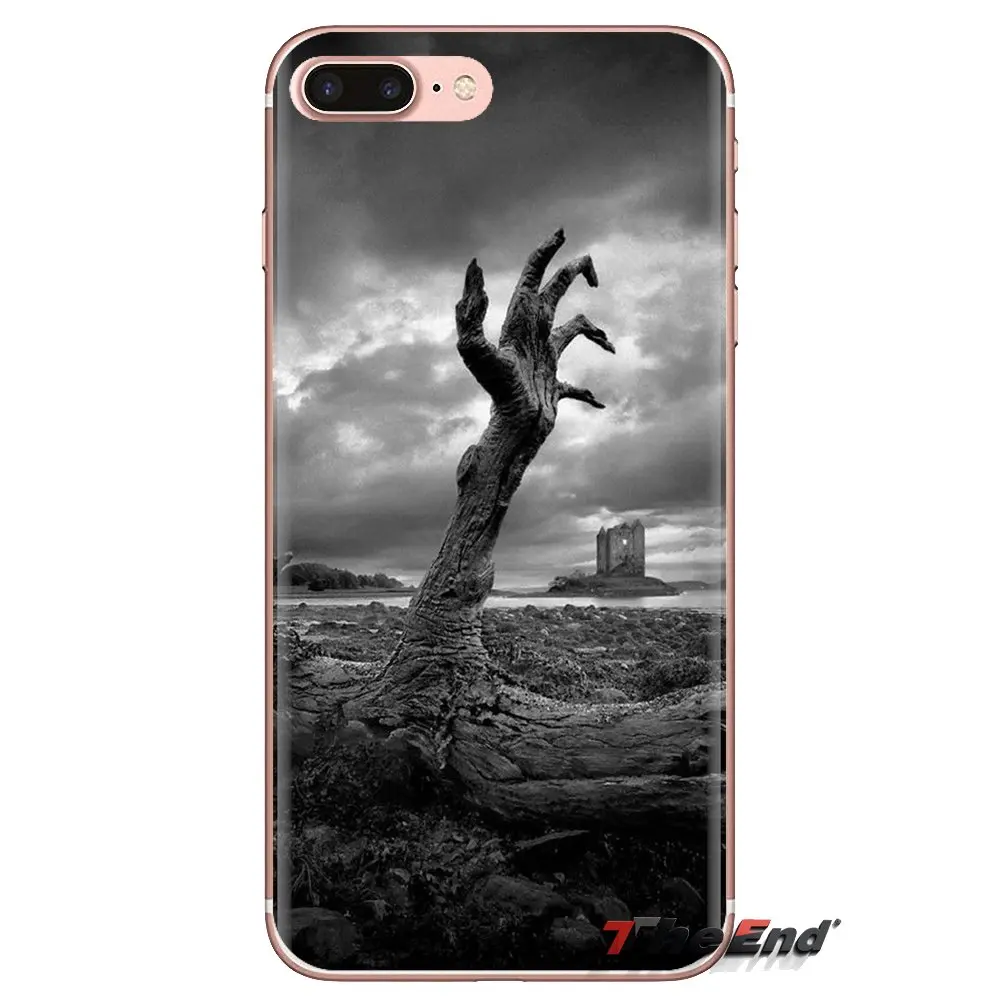 Для Xiaomi Redmi 4A S2 Note 3 3S 4 4X 5 Plus 6 7 6A Pro Pocophone F1 Dark gothic обои прозрачные мягкие чехлы |