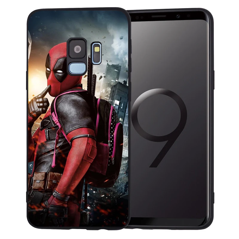 Мягкий чехол Marvel для samsung Galaxy Note 9 8 S9 S8 S10 Plus S7 Edge S10 Lite Venom Deadpool Человек-паук защитная задняя крышка - Цвет: 11
