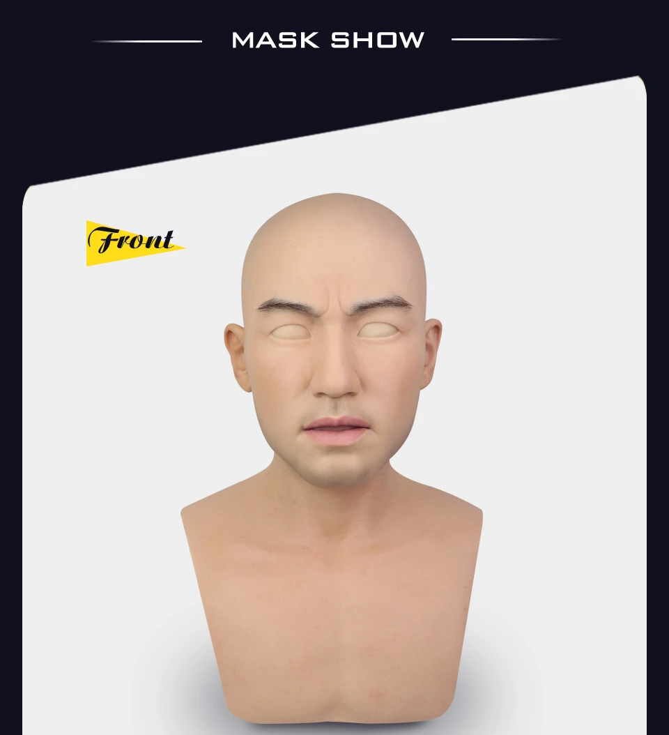 Реалистичная искусственная силиконовая маска Realmaskmaster для Хэллоуина, мужские маски для маскарада, латексные Вечерние Маски для взрослых, реквизит для косплея