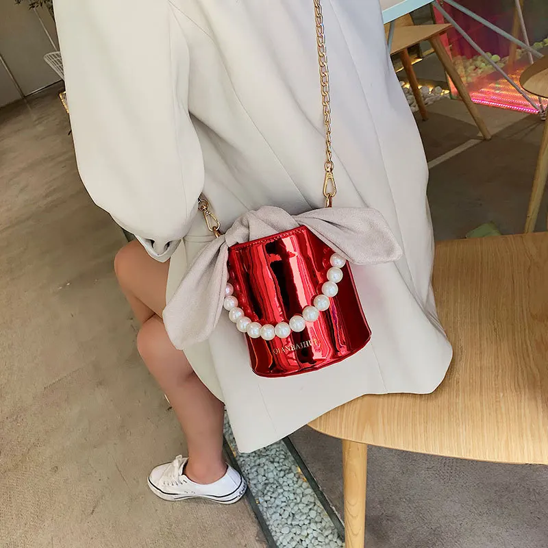 Новая Маленькая женская сумка 2019 новая модная Милая в Корейском стиле через