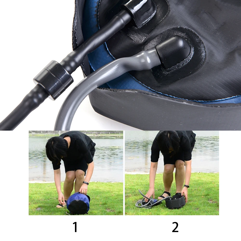 Naturehike 11L открытый надувной ПВХ Душ давление душ воды мешок портативный лагерь душ Легкий Путешествия ПВХ хранения воды