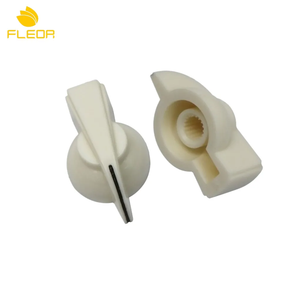 FLEOR 24 шт. пластиковые большие ручки с куриной головкой для гитары усилители