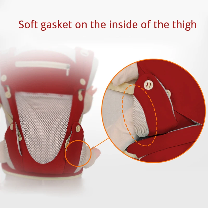 Honeylulu Baby Carrier модная дышащая сетчатая защита для бедер слинг новорожденных