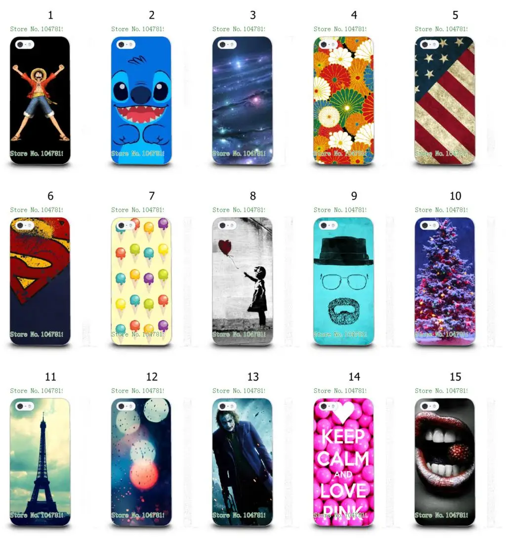 Vcustom мобильного телефона Новый 1 шт. ночное небо Эйфелева башня Джокер Гибридный