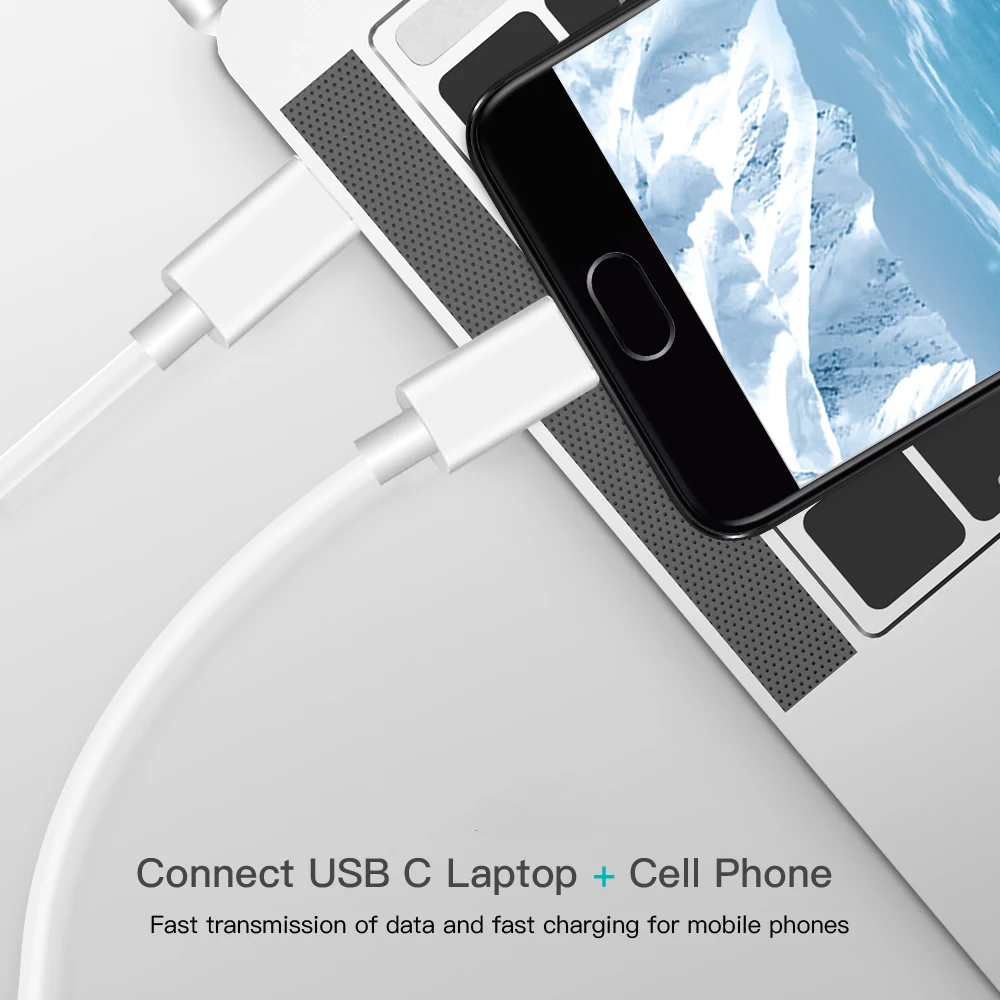 Кабель для передачи данных Kebidu type C к usb samsung S10 Note 9 Быстрая зарядка USB кабель