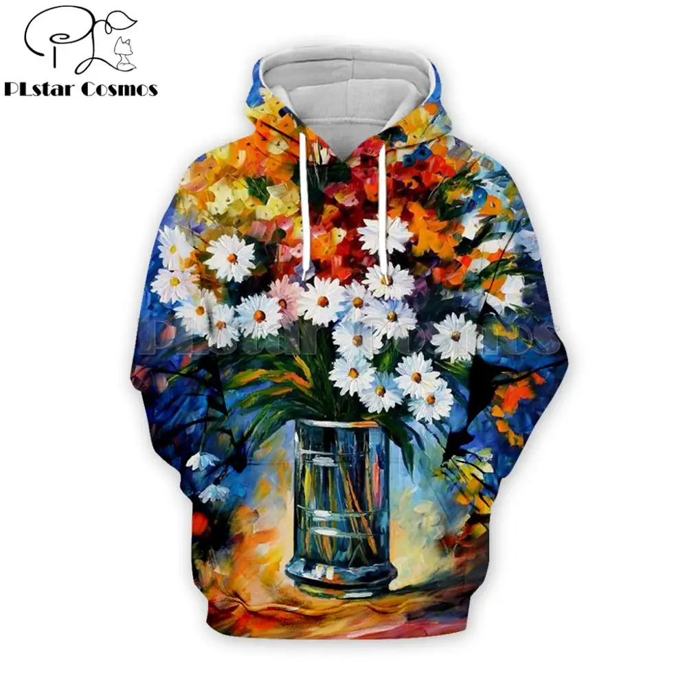 

Брендовый костюм PLstar Cosmos, худи с цветочным принтом, Мужская и Женская толстовка с капюшоном, худи с цветочным 3D принтом, новинка, уличная оде...