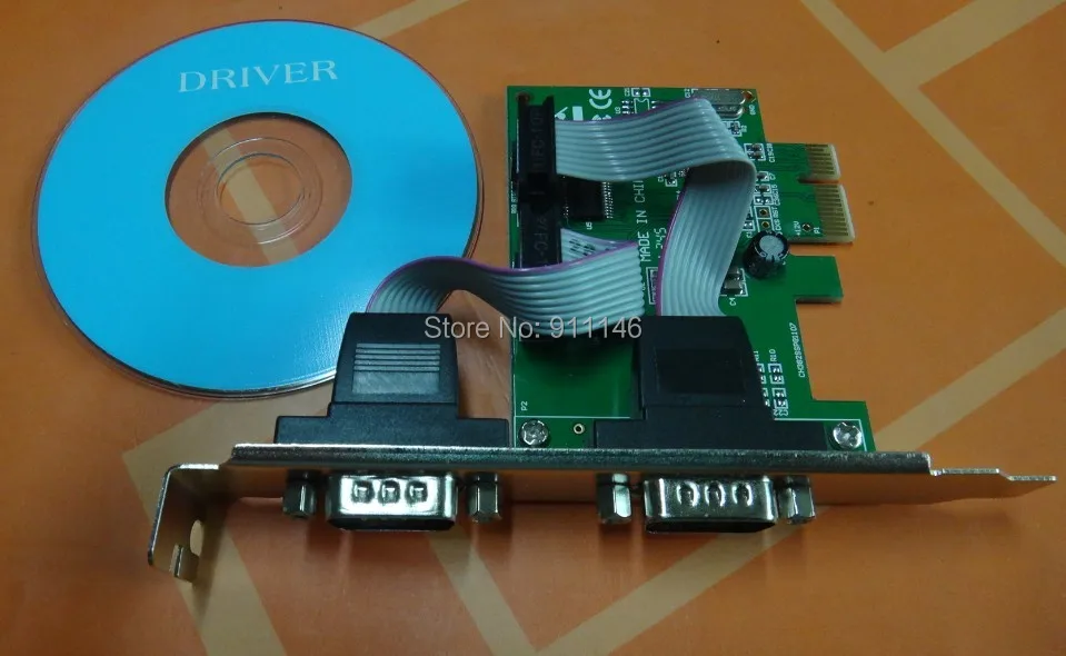 Pci-e последовательной платы rs232 карты расширения 9 иглы com промышленного wch382l чип |