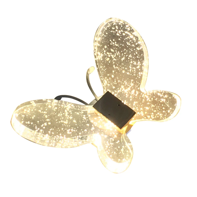 Современный минималистичный настенный светильник со светодиодным кристаллом в