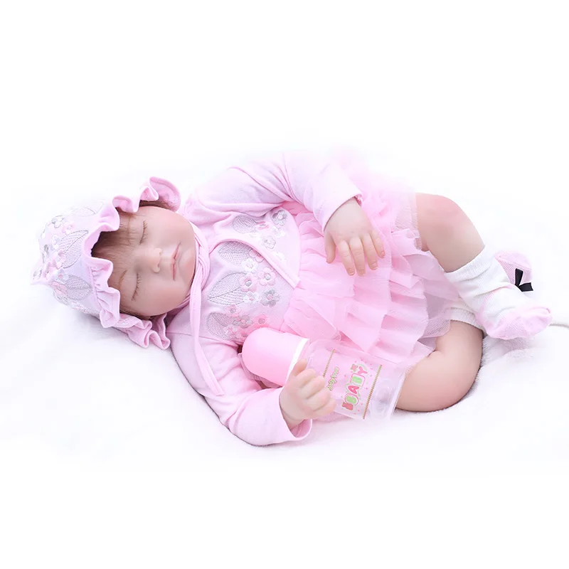 20inch sleeping Adora fashion Lifelike Reborn Baby Dolls for Vinyl Silicone Doll baby boneca menina silicone realista | Игрушки и хобби