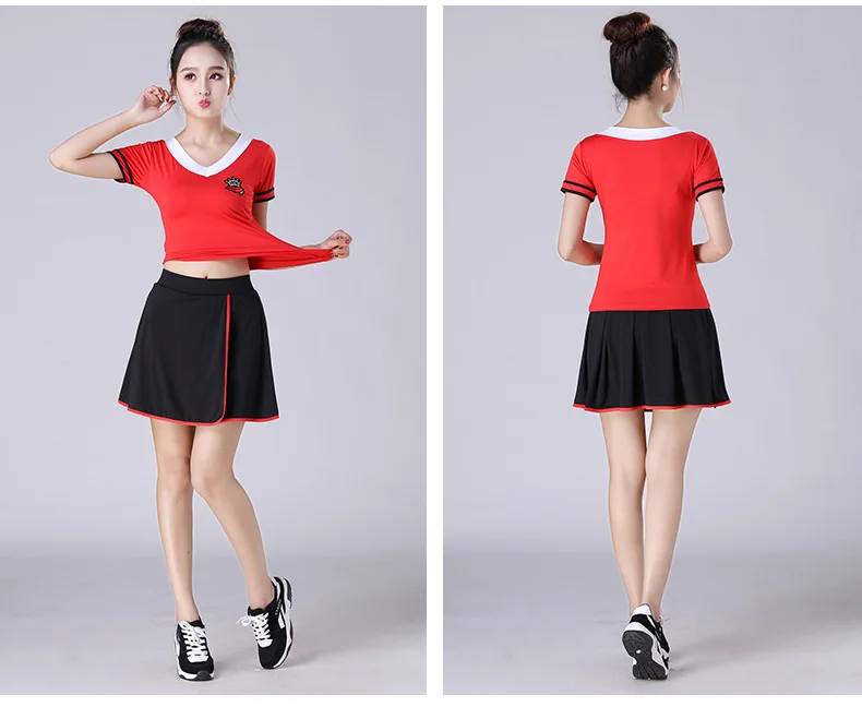 Одежда для квадратных танцев костюм куртка спортивная одежда спортзала с юбкой