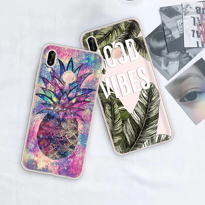 Новый чехол для Huawei P20 Pro P30 Lite P Smart Plus 2019 силиконовый Honor 10 10i 20i 8X Coque Funda Capa Shell |