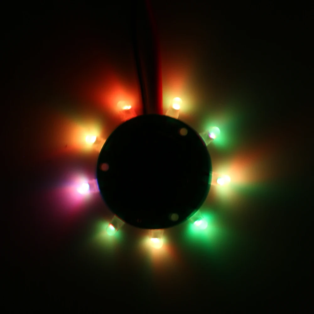 Круглый светильник красочный-RGB светодиодный электронный DIY KIT
