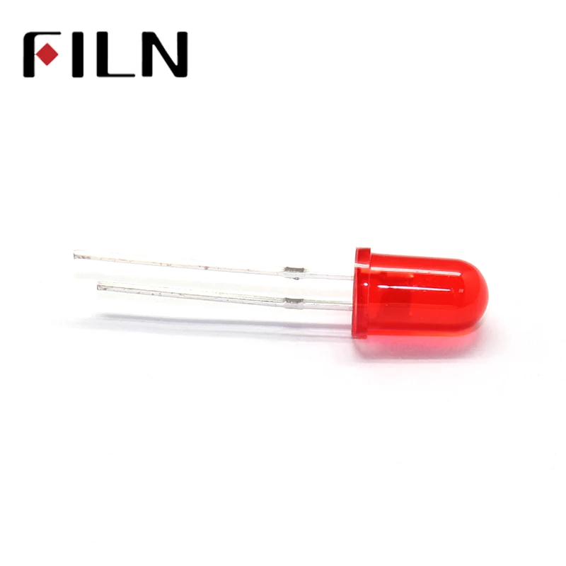 100pcs 5mm diffused red Bright LED bulbs Emitting Diode with 2 pin | Лампы и освещение