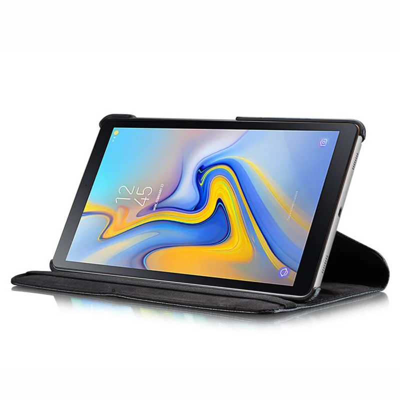 360 Вращающийся чехол для Samsung Galaxy Tab A 10.5 2018 T590 T595 Стенд-кавер из искусственной кожи дюймовый.