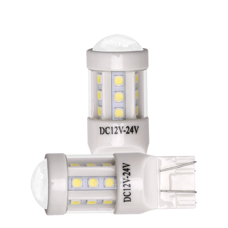 YSY 2 шт. T20 W21W 7440 светодиодный лампы 18SMD 3030 чип Автомобильный Резервное копирование