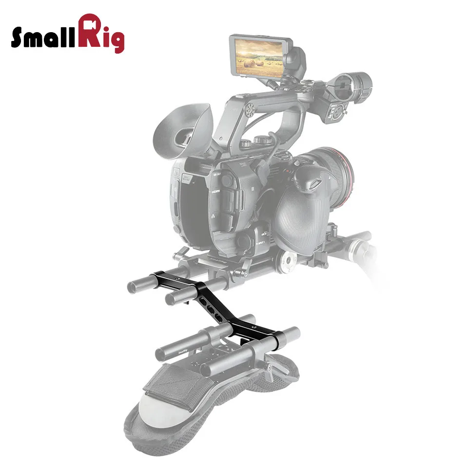 SmallRig офсетный рейзер для 15 мм стержневого зажима DSLR Rig рельсовая камера DSLR камера Rig для непрерывного фокуса Наплечная установка 1031