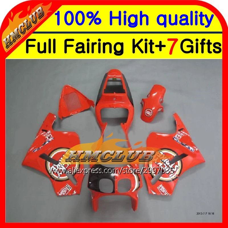 Корпус для HONDA VFR400R NC24 87-88 RVF400R Lucky Strike 87 88 HM5428 VFR 400R RVF 1987 V4 1988 удачный красный