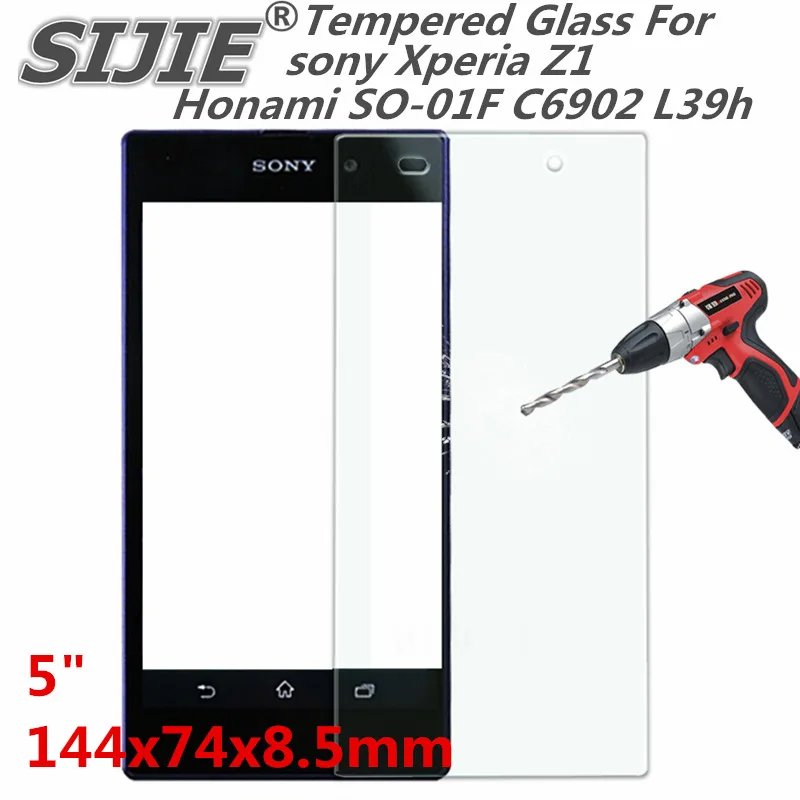Закаленное стекло для sony Xperia Z1 Honami SO-01F C6902 L39h 5 дюймов Защитная крышка экрана