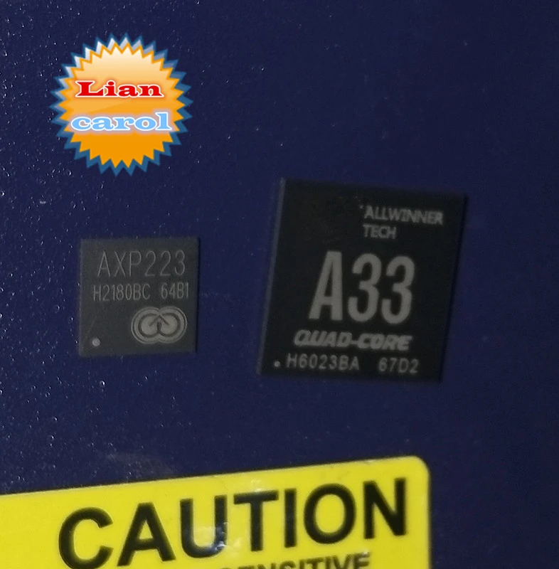 ALLWINNER cpu A33 + AXP223|cpu| |