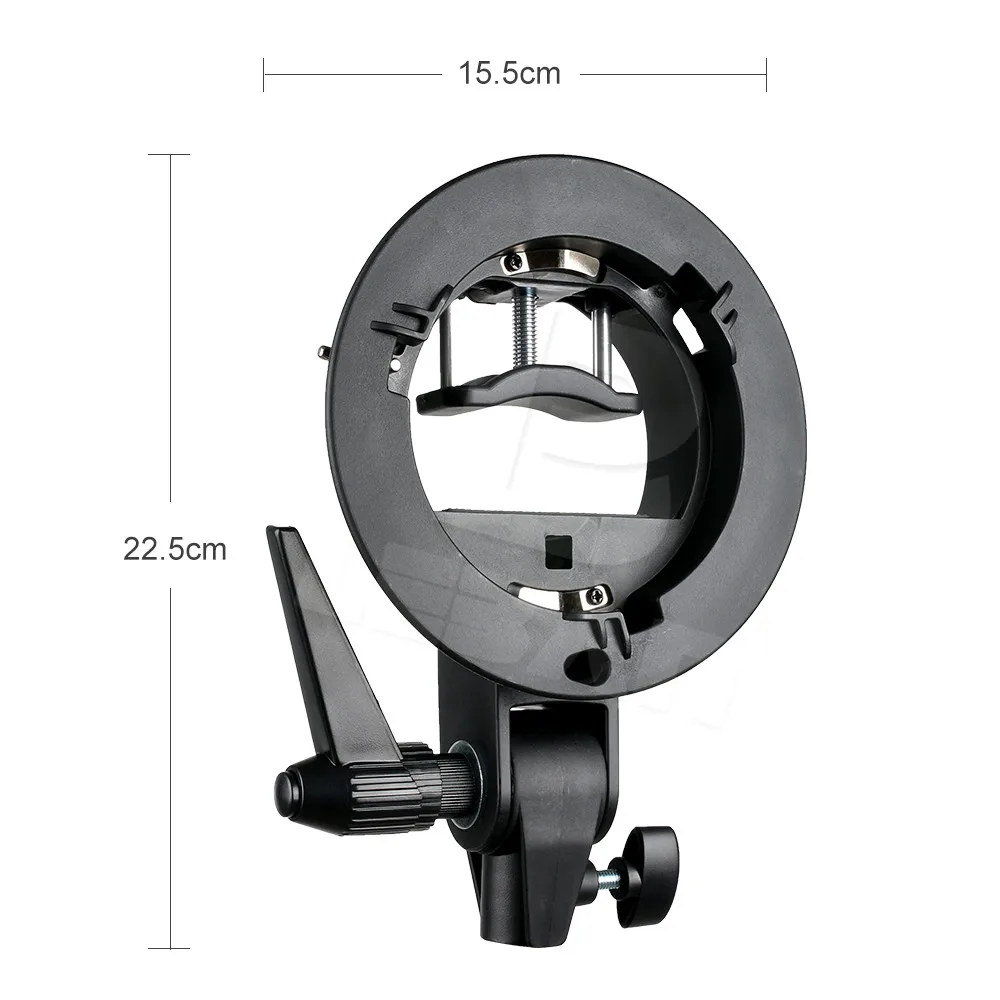 PRO Godox s образный кронштейн Bowens S держатель для вспышки Speedlite Snoot софтбокс Beauty Dish