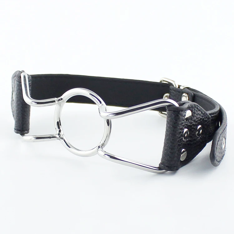 Кольцо кляп из нержавеющей стали с открытым ртом|ring gag harness|gag ball harnessharness |