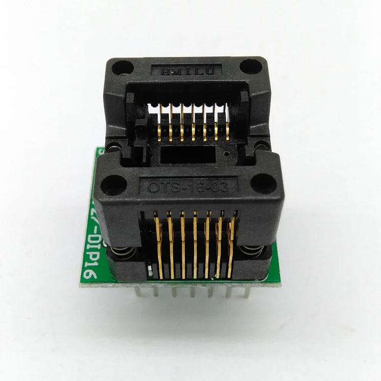 SOP14 SOIC 14 SO14 до DIP14 шаг программируемого гнезда 1 27 м ширина корпуса IC 3 9 мм мил