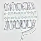 20 шт.лот DC 12 В 2835 1,2 Вт, модули для литья под давлением, водонепроницаемая светодиодная лампа для рекламы, холодный белый цвет