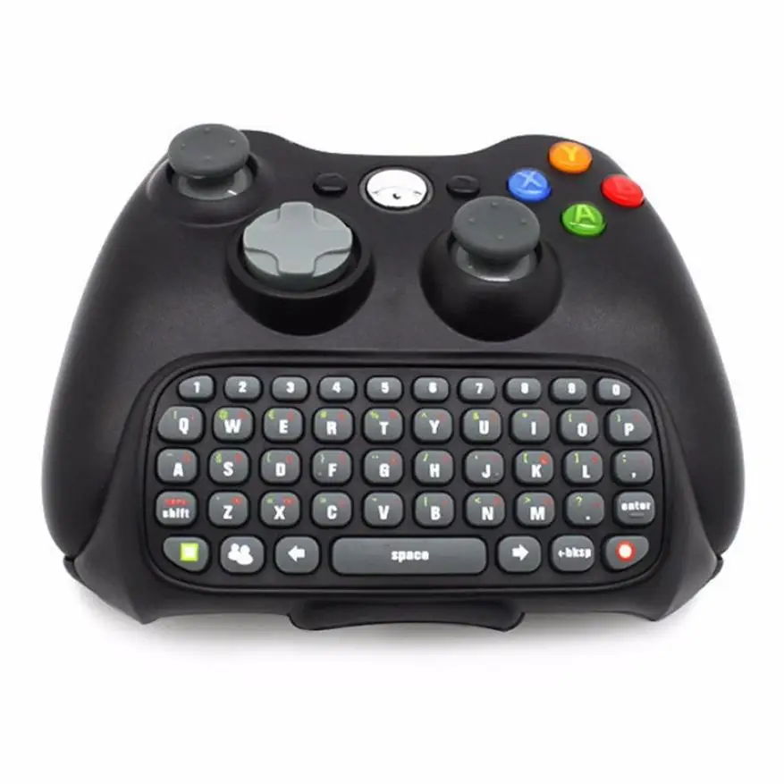 Текст Посланник Клавиатура Беспроводной контроллер Чат Pad для XBOX игровой 360