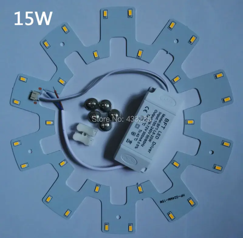 Оптовая продажа ультра яркий 5730smd 10 Вт 12 15 18 20 24 Магнитный светодиодный круглое