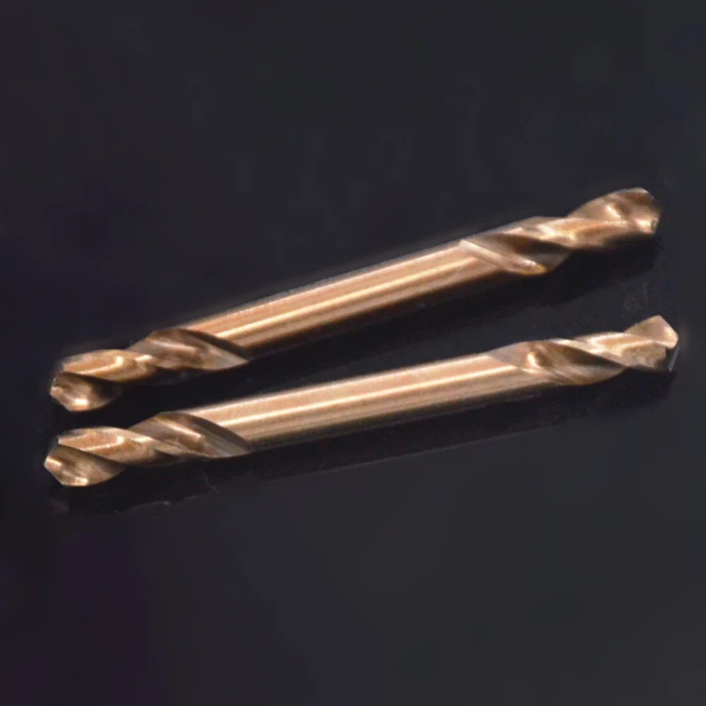 Двухстороннее спиральное сверло высокоскоростное стальное из быстрорежущей