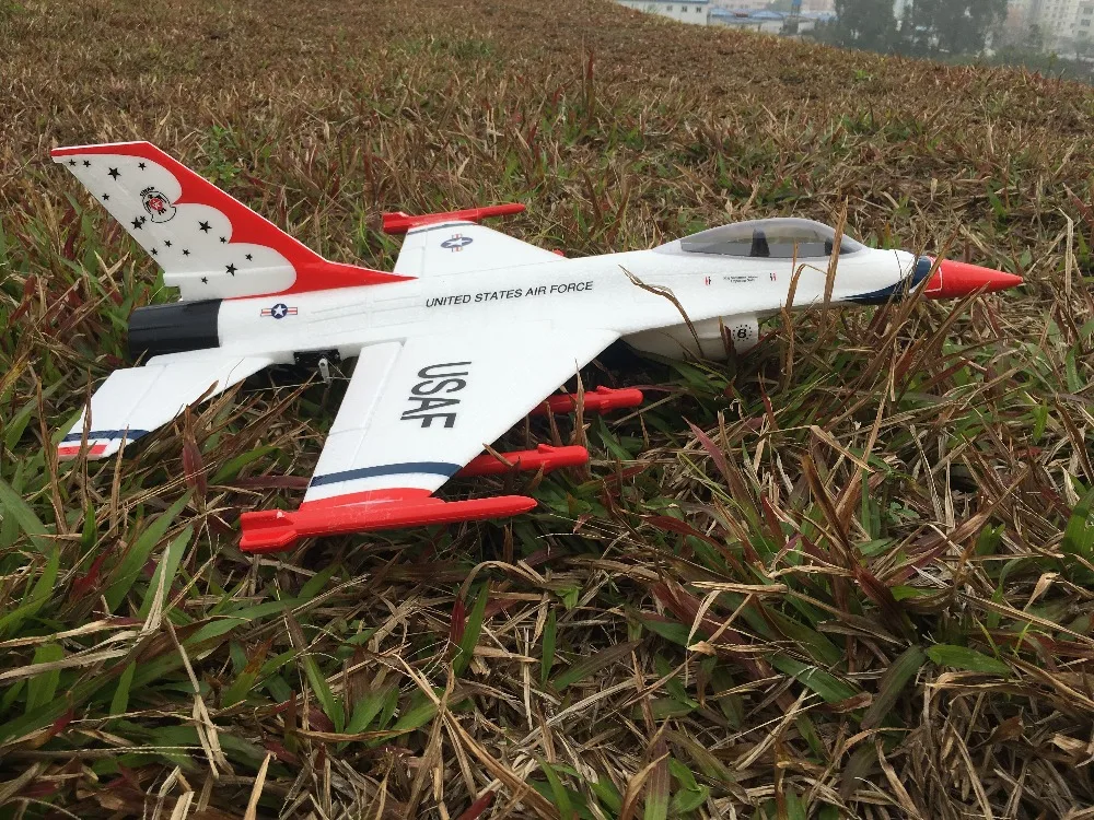 RC EDF реактивный самолет F16 50 мм