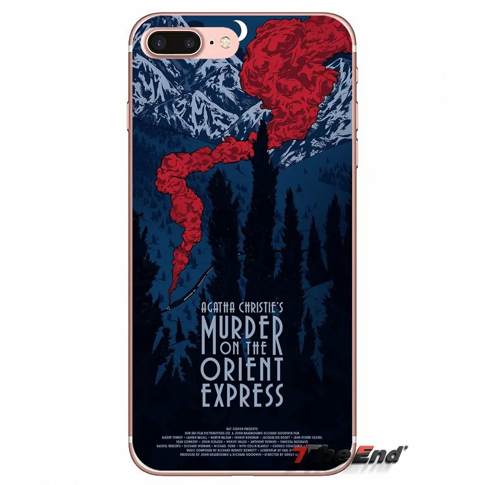 Убийство в Восточном экспрессе для Samsung Galaxy S2 S3 S4 S5 MINI S6 S7 edge S8 S9 Plus Note 2 3 4 5 8 Coque Fundas Fashion Cases.