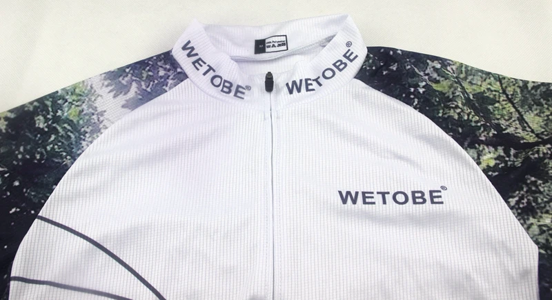 Wetobe Pro Велосипеды Джерси с коротким рукавом/лето MTB велосипедов одежда/Лидер