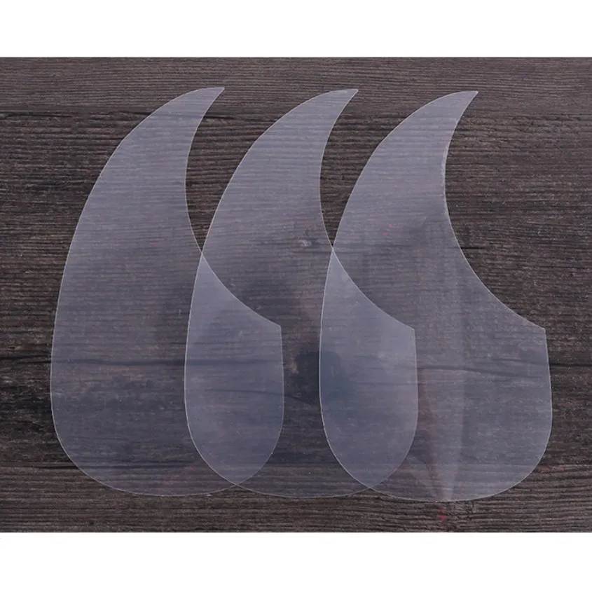 Прозрачный чехол для гитары аксессуары народной наклейка детали гитары|Детали и