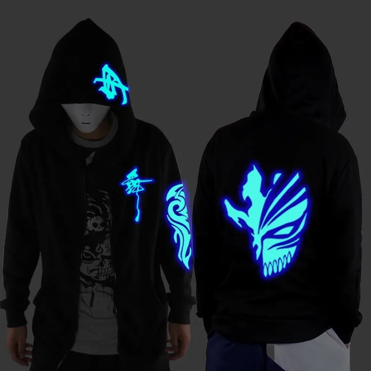 death Одежда для танцев Ghost Step, костюм Drag Step, Свободное пальто, даже толстовка с капюшоном Ghost, флуоресцентная куртка для мужчин и женщин, Студенческая куртка - Цвет: death