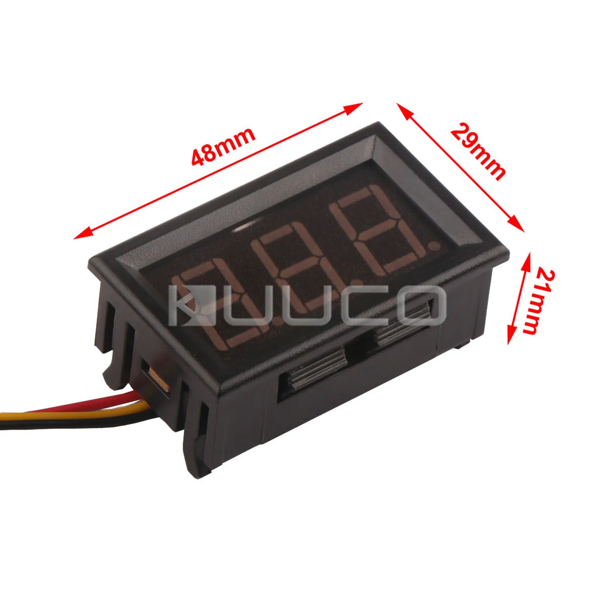 Цифровой измеритель синий светодиодный дисплей напряжения постоянного тока 0 ~ 300