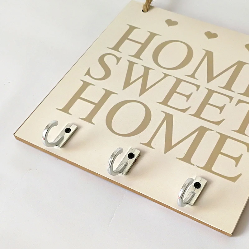 Настенный держатель для ключей и шляп настенная вешалка хранения Home Sweet Декор