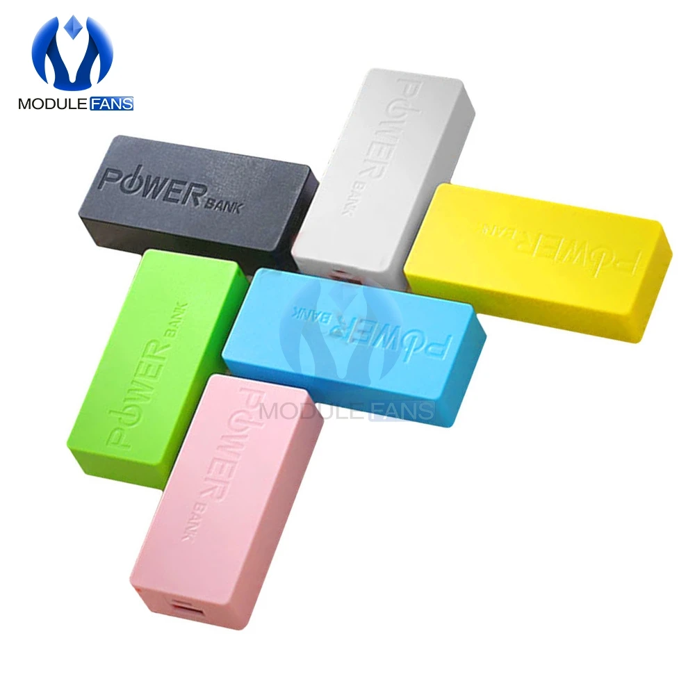 Внешний аккумулятор USB 2X18650 зарядное устройство для аккумулятора чехол
