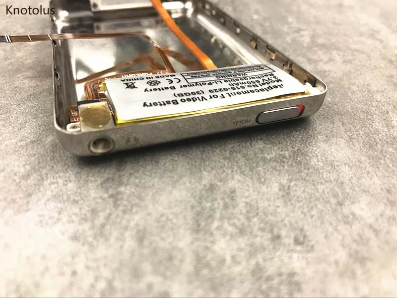 Металлическая задняя крышка для iPod 5 поколения видео 30 Гб 650 мАч | Электроника