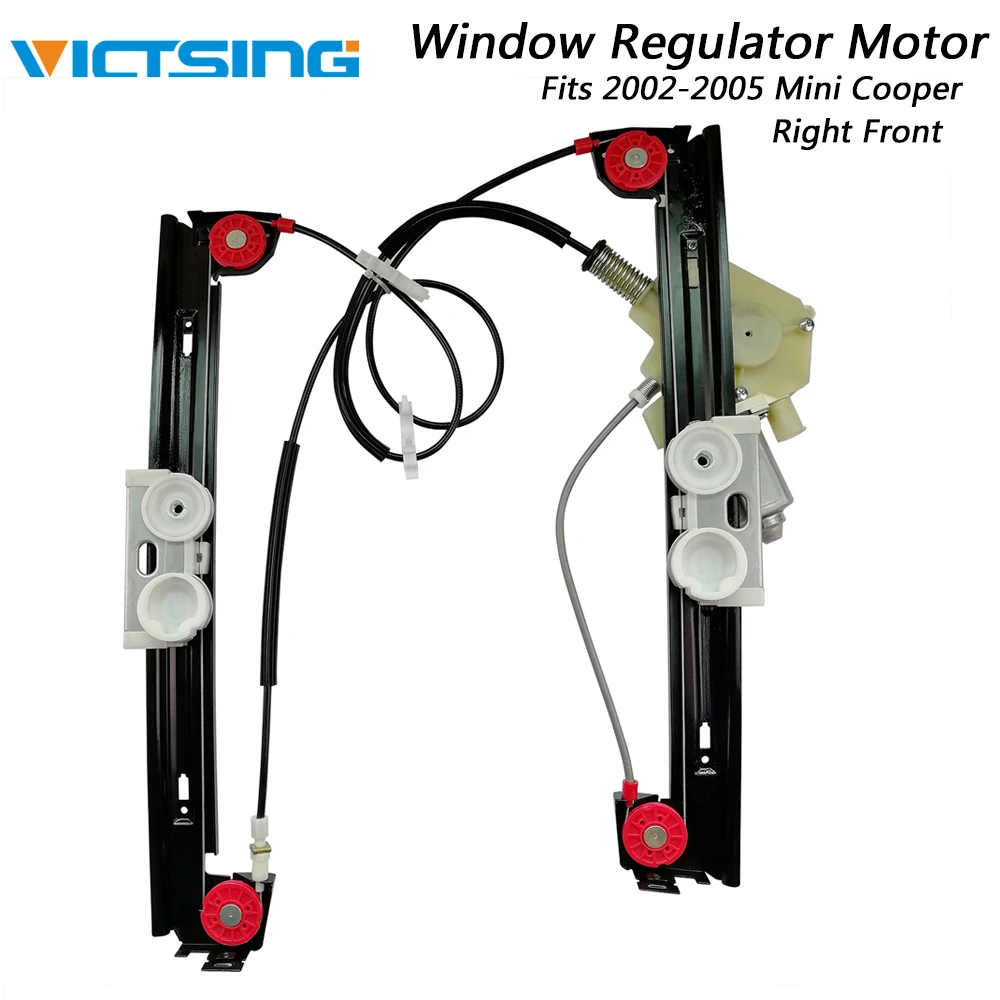VicTsing Power Window Regulator for Mini Cooper 2002-2005 Right Front Passenger Side with Motor | Автомобили и мотоциклы