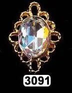 3091(10pcs) 10 шт/партия разных форм ногтей Стразы драгоценные камни 3D Советы Дизайн ногтей украшения со стразами Маникюр украшения для ногтей 3074-3093 - Цвет: 3091(10pcs)