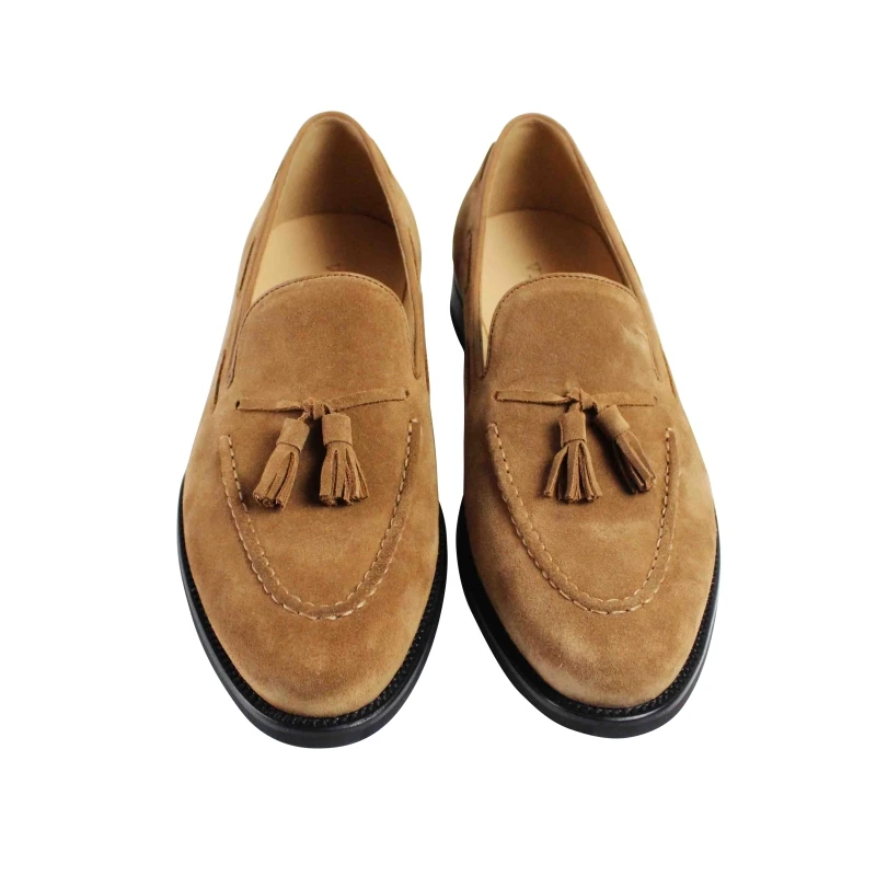 VIKEDUO Летние повседневные Лоферы Мужская обувь 2019 Замша ручной работы мужская с