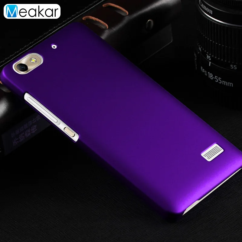 Матовый пластиковый чехол для huawei Honor 4C чехол для huawei Honor 4C G Play Mini CHM-U01 чехол-лента на заднюю панель - Цвет: purple