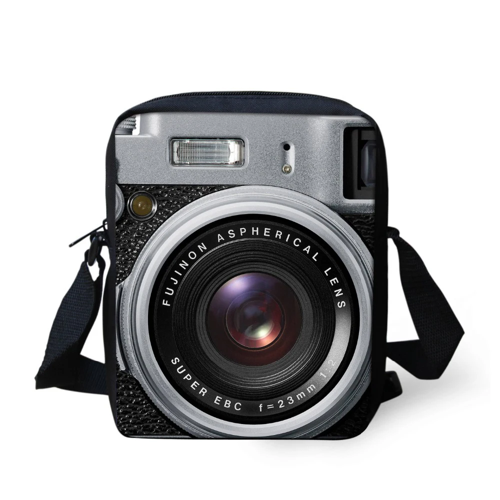 Женская сумка-мессенджер с 3d-камерой повседневная Сумочка через плечо для