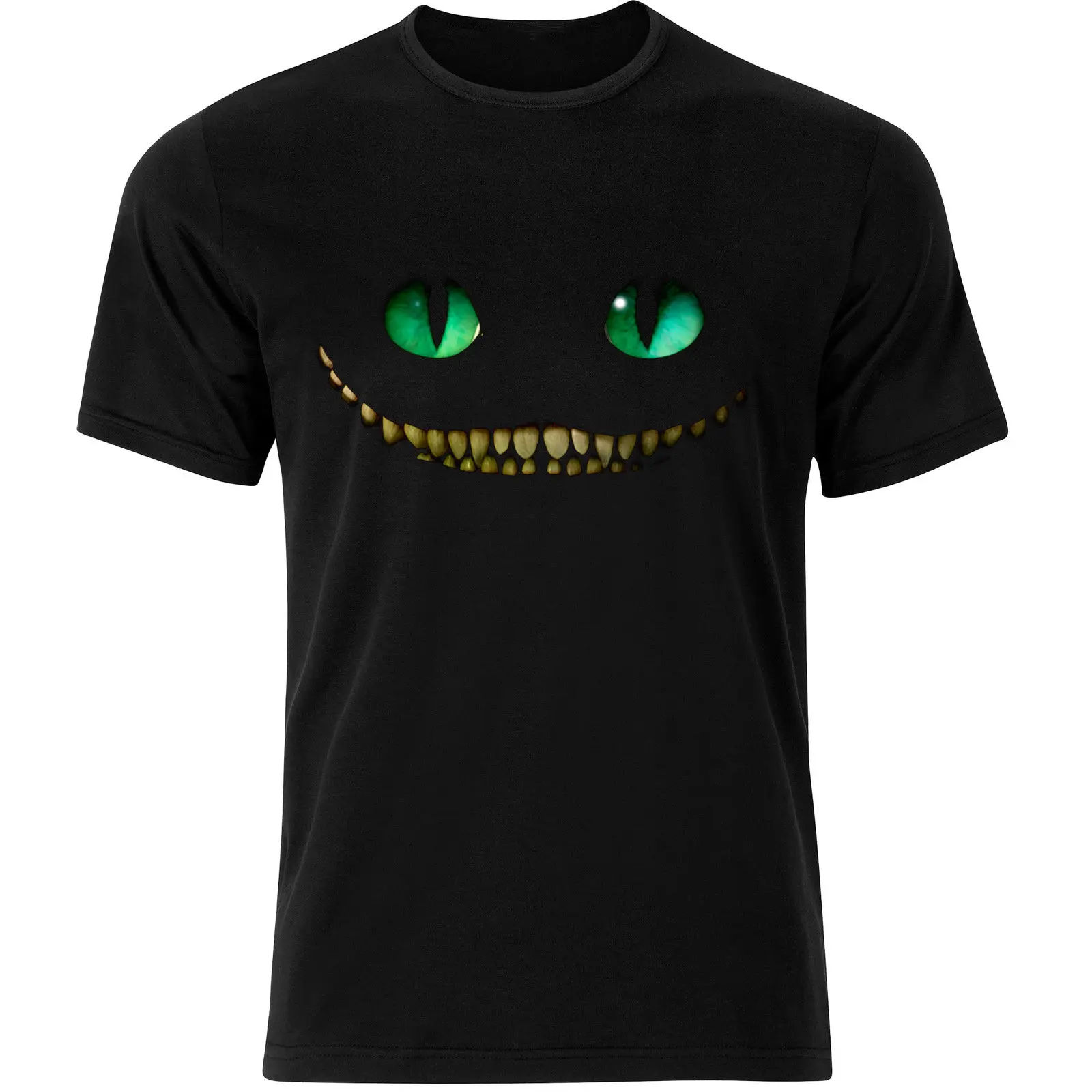 Chat Du Cheshire Sourire Alice Au Pays Des Merveilles фильм футболка для мужчин модный стиль Мужская