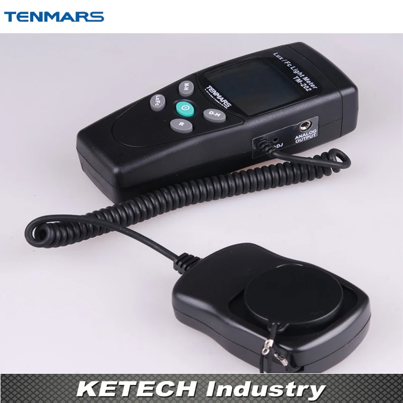 Цифровой светодиодный измеритель освещенности лунометр Люкс метр Tenmars TM202|tenmars| |