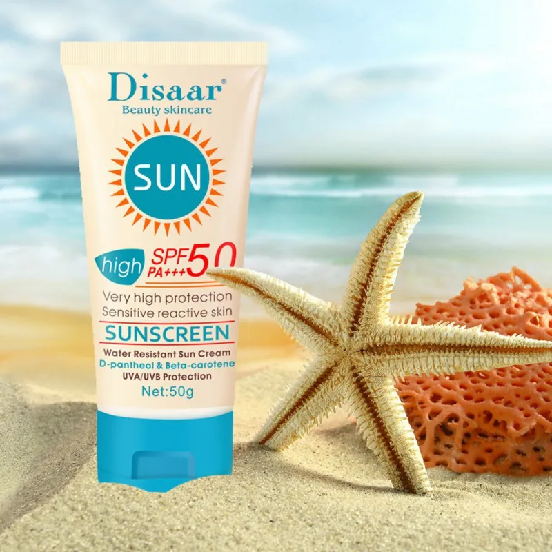 Женский солнцезащитный крем PA + SPF 50 для лица с УФ-излучением отбеливающий |